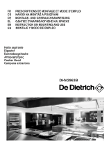 De Dietrich DHV2963B Important information