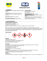 WD-40 EZ Reach Multi-Use Rust-Prevention Lubricant Spray Owner's manual