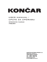 Koncar HD90513INVIH Owner's manual