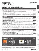 Roland RP701 Owner's manual
