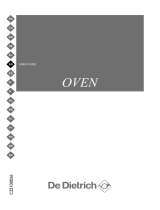 De Dietrich DOP8786A Built In Oven User guide