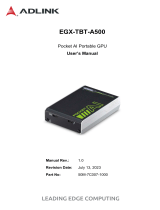Adlink Pocket AI (EGX-TBT-A500) Owner's manual