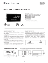 red lion PAXLC User manual