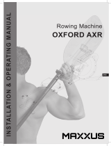Maxxus Rudergerät Oxford AXR User manual