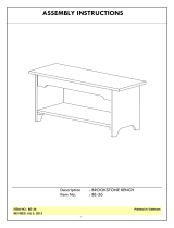 Unfinished Furniture of Wilmington BE-36 Operating instructions