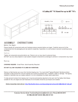 Carnegy Avenue GC-MBLK66-GY-GG Operating instructions