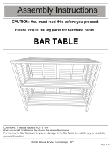 Noble House Home Furnishings 16493 Installation guide