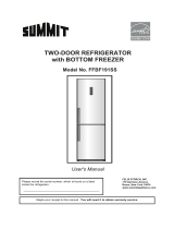 Summit Appliance FFBF191SSIM Installation guide