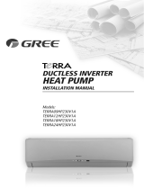 GREE TERRA18HP230V1A Installation guide