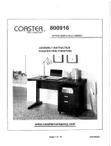 Coaster 800916 Operating instructions