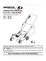 EarthWise 50118 Operating instructions