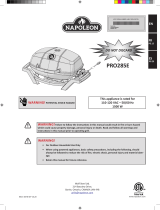 NAPOLEON PRO285E User manual