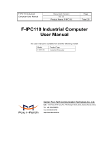 Four-Faith F-IPC110 User manual