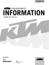 KTM 60312929000 Owner's manual