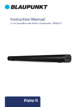 Blaupunkt BSB201S 2.1 Inch Soundbar User manual