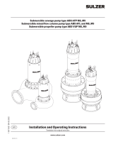 Sulzer AFP/AFL/VUP M8, M9 Installation and Operating Instructions