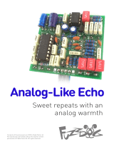 FuzzDog Analog-like Echo Operating instructions