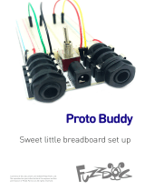 FuzzDog ProtoBuddy Breadboard Operating instructions