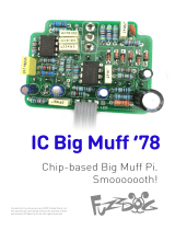 FuzzDog 1978 IC Big Fluff Pie V4-5 Operating instructions