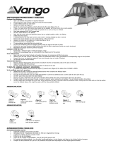 Vango 600 XL Pitching Instructions