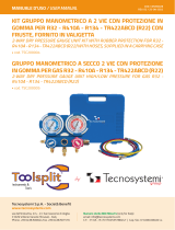Tecnosystemi 2-way dry pressure gauge unit kit Owner's manual