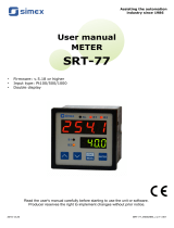 Simex SRT-77 Owner's manual