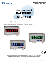 Simex STI-638 Owner's manual