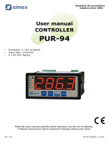 Simex PUR-94 Owner's manual
