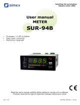 Simex SUR-94B Owner's manual