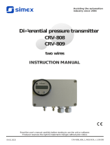 Simex CRV-808 Owner's manual