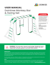 LIFESPAN KIDSDaintree 2-in-1 Monkey Bars & Swing Set