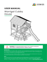 LIFESPAN KIDS Warrigal Cubby House Owner's manual