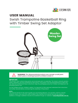 LIFESPAN KIDS Swish Trampoline Basketball Ring Owner's manual