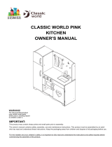 LIFESPAN KIDSPink Play Kitchen by Classic World