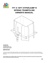 LIFESPAN KIDS 10ft x 7ft HyperJump Rectangle Spring Trampoline Owner's manual