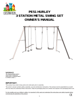 LIFESPAN KIDSHurley 2 Metal Swing Set