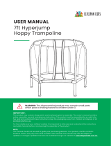 LIFESPAN KIDS 7ft HyperJump Hoppy Trampoline Owner's manual