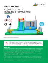 LIFESPAN KIDS Olympic Sports Inflatable Play Set Owner's manual