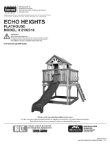 LIFESPAN KIDS Backyard Discovery Echo Heights Cubby House Owner's manual