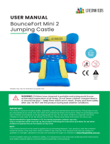 LIFESPAN KIDS Bouncefort Mini Inflatable Castle Owner's manual