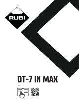 Rubi DT-7IN MAX 120V 60HZ Owner's manual