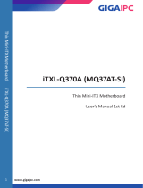 GIGAIPC iTXL-Q370A User manual