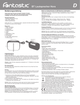 fontastic 253676 Hora Wireless Speaker User manual