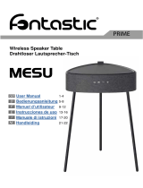 fontastic 255199 Mesu Prime Wireless Speaker Table User manual