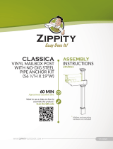 Zippity Classica Mailbox Post Installation guide