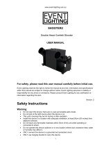 Event Lighting SHOOTER2 User manual