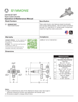 Symmons 3DIVBODYSRT Installation guide