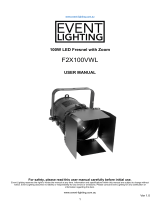 Event Lighting Lite F2X100VWL User manual