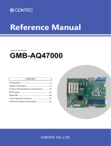 Contec GMB-AQ47000 Reference guide