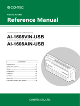 Contec AI-1608AIN-USB Reference guide